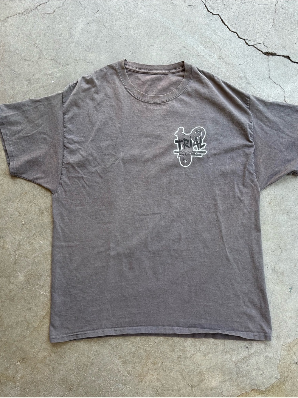 2013 FIM Trial World Championship Event T-Shirt Motorcycle Trials Approx Men’s L